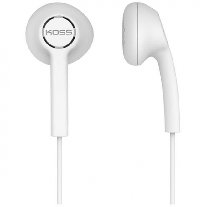 Koss KE5 Earbuds and In-Ear Headphones - White